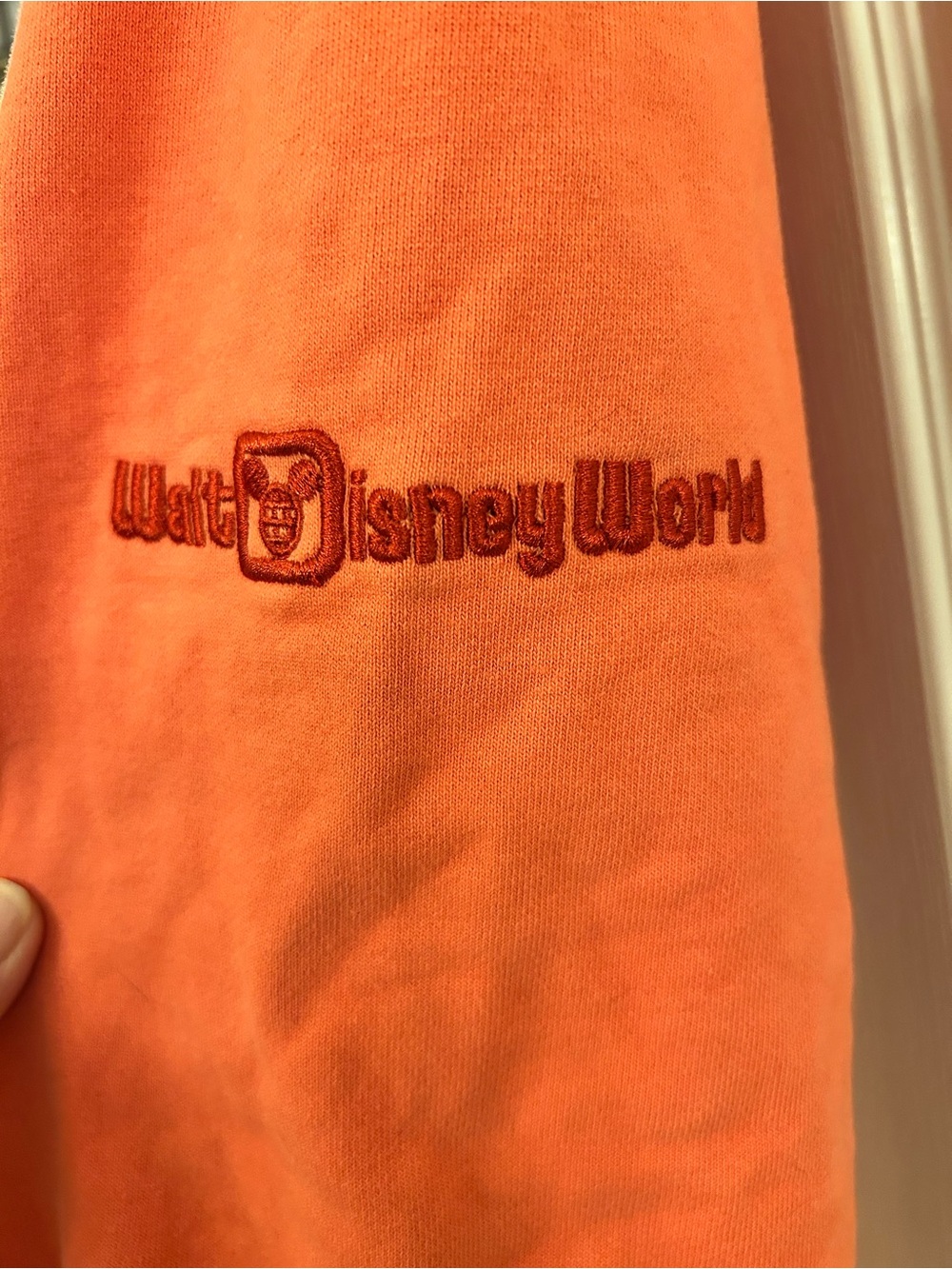 Mickey Mouse Mousewear Orange Tie-Dye Genuine Disney World Jogger Size Small - Picture 3 of 11